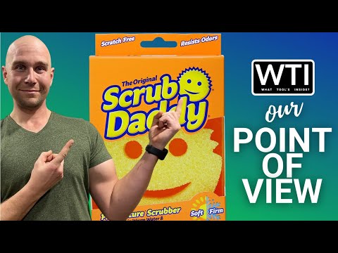 Scrub Daddy Original FlexTexture Sponge - WTI product video review