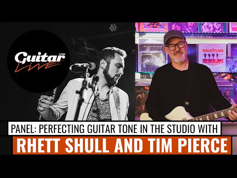 “How to get killer studio guitar tone” with Rhett Shull and Tim Pierce