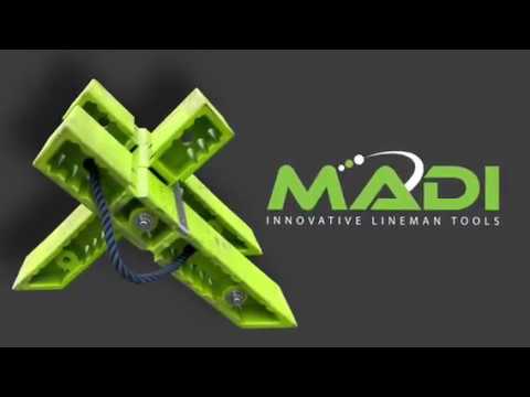 MADI Lineman Tools Pole Cradle & Pad