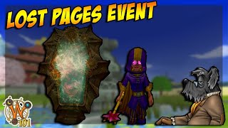 WIzard101 -  Lost Pages Event Guide