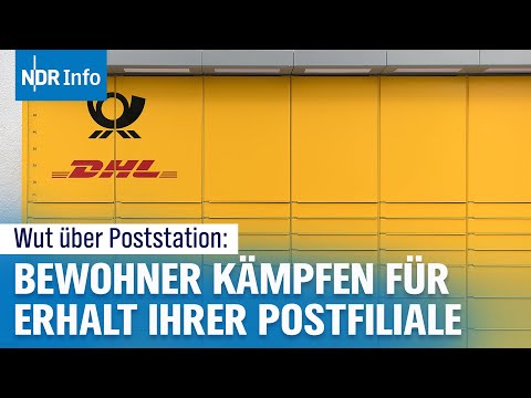 Poststation ersetzt Postfiliale? Widerstand gegen Automaten wächst | NDR Info