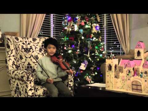 Enzo violin practice