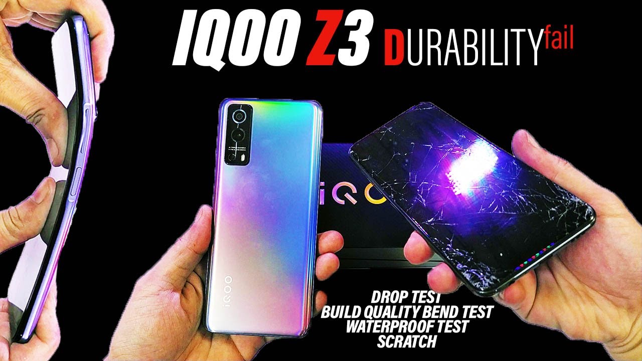 IQOO Z3 5G Durability Test fail📵 It almost survived...