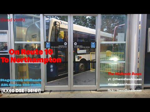 [Good Voith] Stagecoach Midlands ADL Enviro 200 Voith (KX60 DSE | 36161)