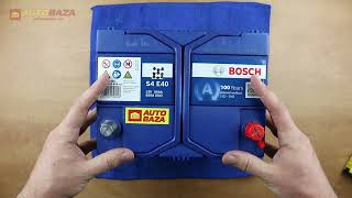 Bosch 6СТ-65 АзЕ EFB Start-Stop (S4 E400) - відео 1