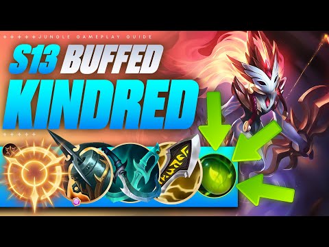 Riot Actually BUFFED Kindred Jungle! How To Path & Carry EVERY GAME In Season 13