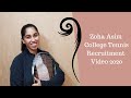 Zoha Asim College Recruitment Video 2020