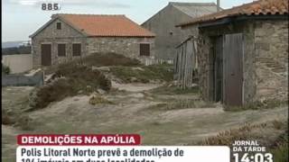 preview picture of video 'Polis quer demolir Pedrinhas e Cedovem na Apulia em Esposende.wmv'