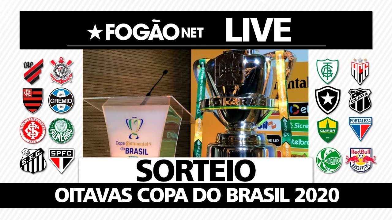 AO VIVO! FogãoNET repercute definição de rival do Botafogo nas oitavas de final da Copa do Brasil-2020
