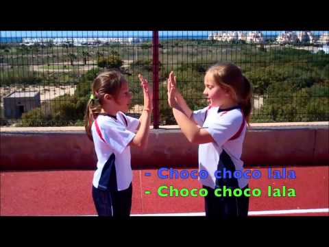 Traditional games: Hand game with song: chocolate