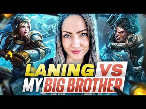 Laning VS my big brother [KayPea Lux]