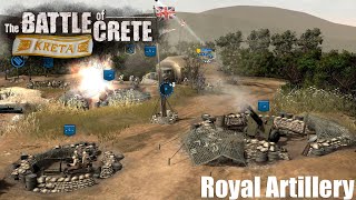 Company of Heroes Battle of Crete: Royal Artillery