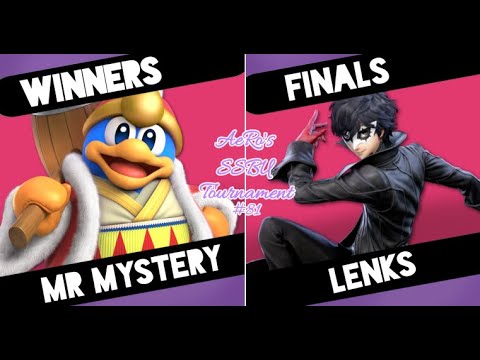 AeRo's SSBU Tournament #81 Winners Finals - Lenks (Joker, Sephiroth) Vs. Mr Mystery (King Dedede)