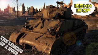 【ゆっくり実況】NooB戦記-War Thunder- EP48:M4A3(105)はOP【RB】