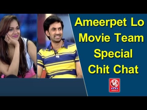 Ameerpet Lo Movie Team in Special Chit Chat | Hero And Director Sri | Ashwini | V6 News