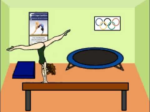 "Gimnasta" Animacion 2D