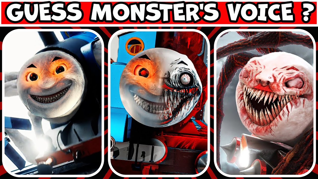 Guess the MONSTER'S VOICE (Siren Head, Choo Choo Charles, Garten of Banban)