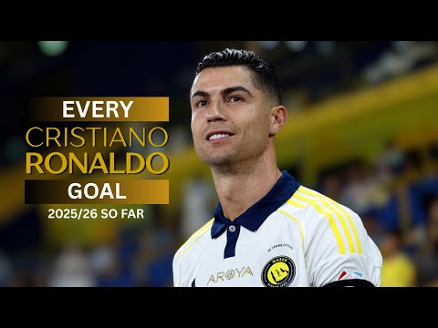 Cristiano Ronaldo Still Has It | All 13 Goals in 2025/26 so far🔥⚽