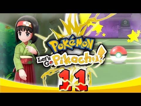 ERIKA CAPOPALESTRA e NUOVI POKEMON NELLA SQUADRA  - Ep_11 - Pokémon let's go Pikachu