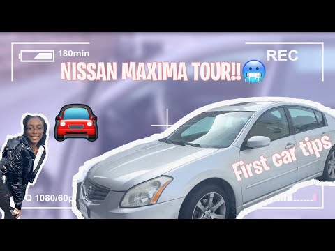 I bought my first car!!! 🎊🚘|NISSAN MAXIMA TOUR