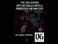 GZA Rap City Freestyle