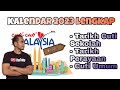 Kalendar 2023 Tarikh Cuti Sekolah Perayaan Tahun 2023