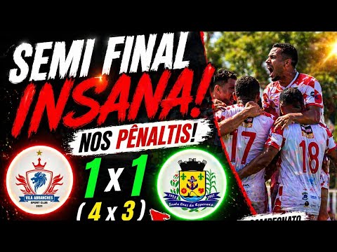 MELHORES MOMENTOS | VILA AB 1 X 1 SANTA CRUZ DA ESPERANÇA (4x3) | SEMIFINAL 