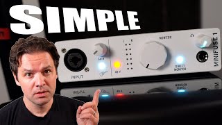 Video thumbnail for KEEP YOUR RECORDING SIMPLE - ARTURIA MINIFUSE 1 AUDIO INTERFACE by Landon Bailey