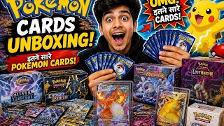 "💥100+ Pokémon Cards Unboxing! Kya Mila Rare Card? 😱🚀|#pokemonchannel #pokemoncollection 
