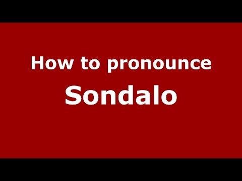How to pronounce Sondalo (Italian/Italy) - PronounceNames.com