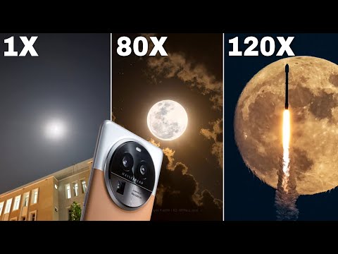 OPPO Find X6 Pro 120X Live Zoom Test