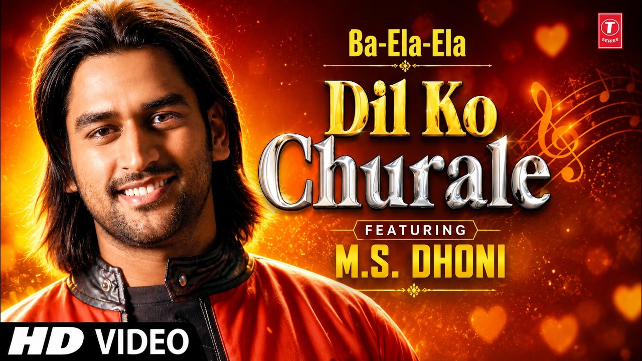 DIL KO CHURA LE (Music Video): MS Dhoni | Rani | Mahendra Singh Dhoni | Romantic Pop Song