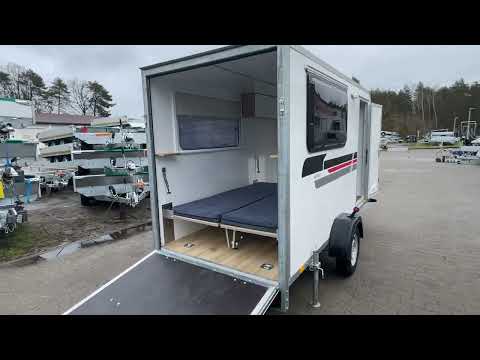 Anhänger Everest motoCamp 1300 kg, LBH 360x150x180 cm Motorradanhänger Schlafanhänger Wohnanhänger