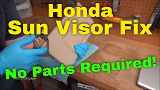 Download lagu Honda Sun Visor Fix - No Parts Required! mp3