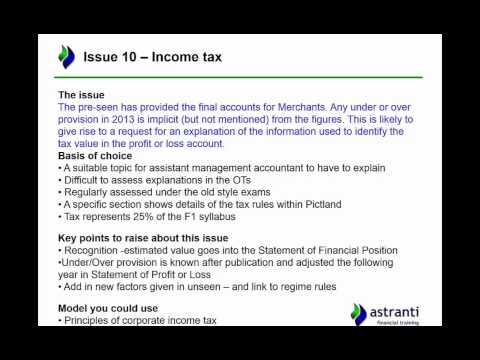 CIMA Operational - Top 10 Issues - Merchant