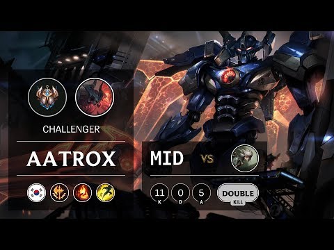 Aatrox Mid vs Camille - KR Challenger Patch 9.10