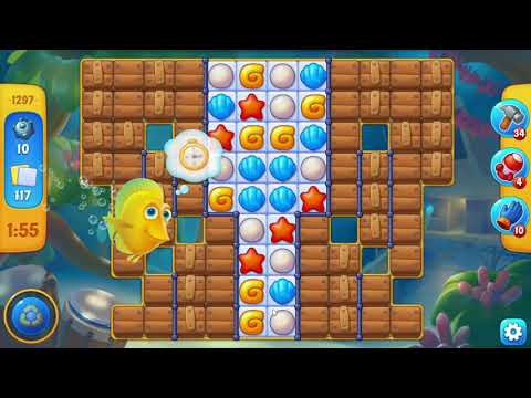 Fishdom 1297 Time Level - NO BooSTERS
