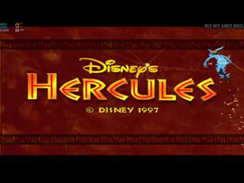 COMO JOGAR DISNEY'S  HERCULES 1997 PC COM CONTROLE USB