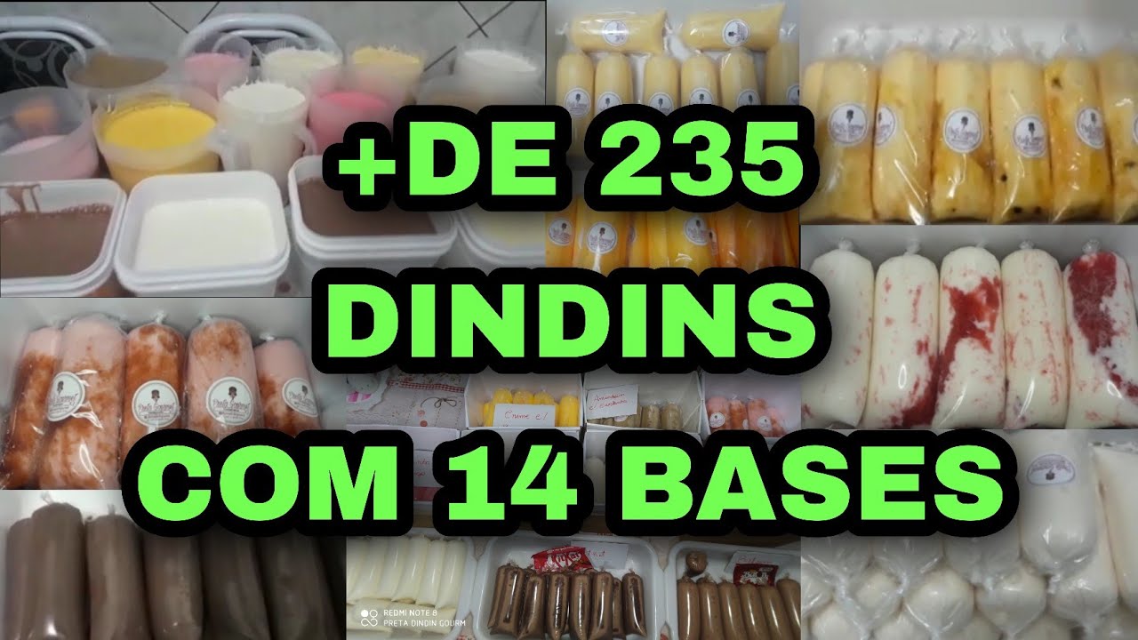 🔥FIZ 235 GELADINHOS EM UM DIA DE PRODUÇÃO/ 14 SABORES DIFERENTES