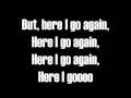 Here I Go Again-Lyrics-Whitesnake 