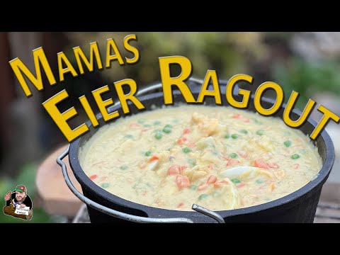 Eierragout aus dem Dutch Oven// Mamas Rezept super lecker, richtig einfach und schnell zubereitet