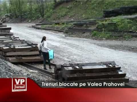 Trenuri blocate pe Valea Prahovei