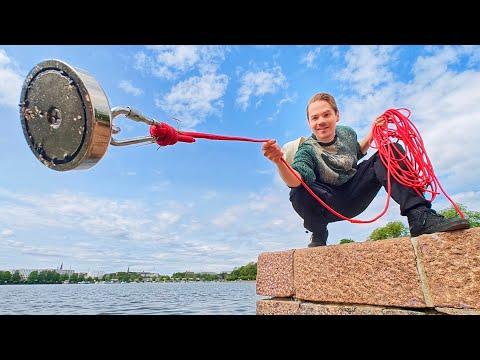 KÄVIN SUOMEN VEDET LÄPI MAGNEETILLA