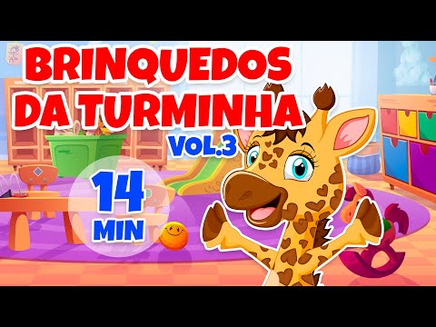 Brinquedos da Turminha Vol. 3 - Giramille 14 min | Desenho Animado Musical