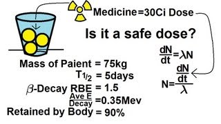 Physics - Nuclear Physics (19 of 22) Radiation From Medical Dose