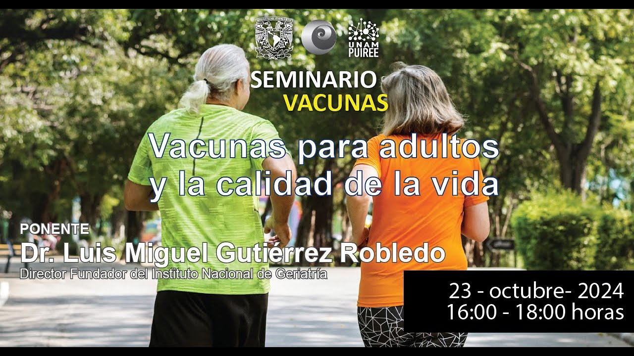 Seminario: Vacunas para adultos y la calidad de la vida