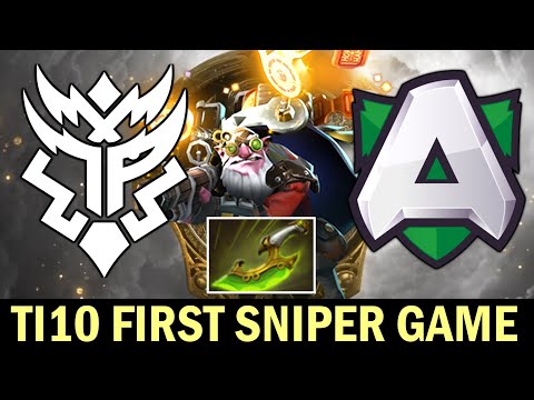 TI10 First Sniper Pick 1 Hour Intense Game — Alliance vs Thunder Predator