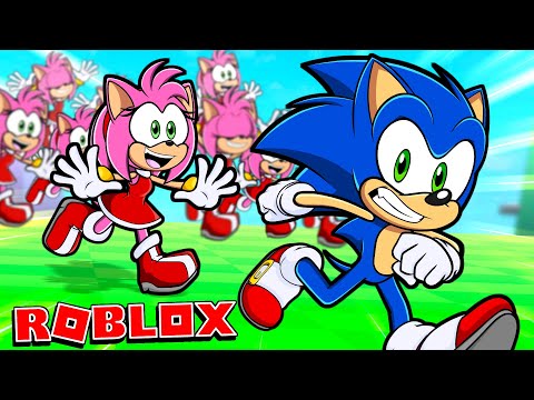 Sonic & Amy CLONES in ROBLOX!