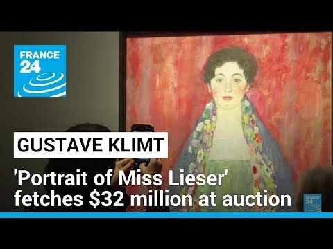 Klimt's 'Portrait of Miss Lieser' fetches $32 million at auction