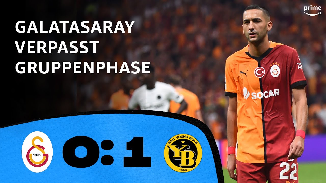 Galatasaray 0:1 Young Boys Bern | Highlights - Champions League